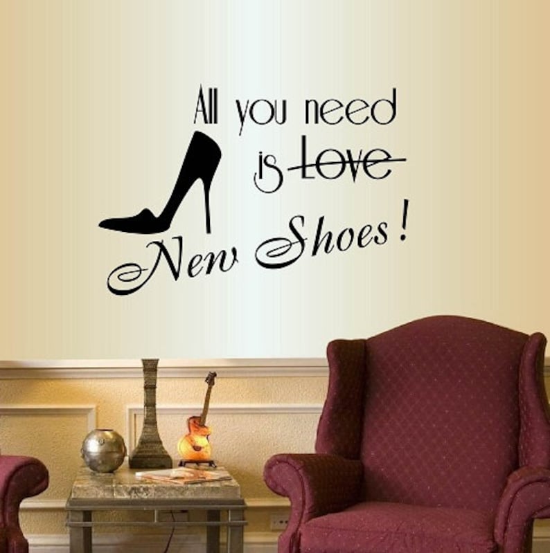 In-style Decals Wall Vinyl Decal Home Decor Art Sticker All You Need is ...