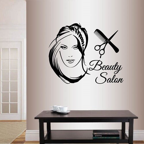 In-style Decals Wall Vinyl Decal Home Decor Art Sticker Beauty Salon ...