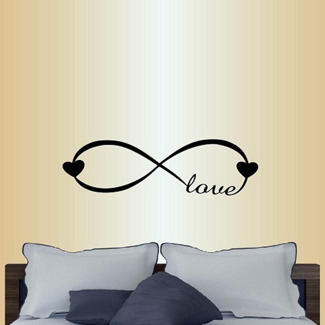 In-style Decals Wall Vinyl Decal Home Decor Art Sticker Love Infinity ...