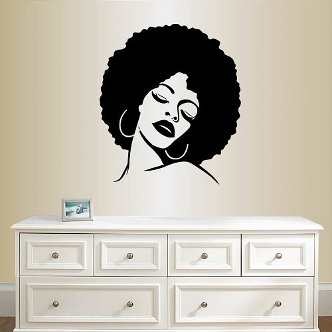 In-style Decals Wall Vinyl Decal Home Decor Art Sticker Beautiful Girl ...