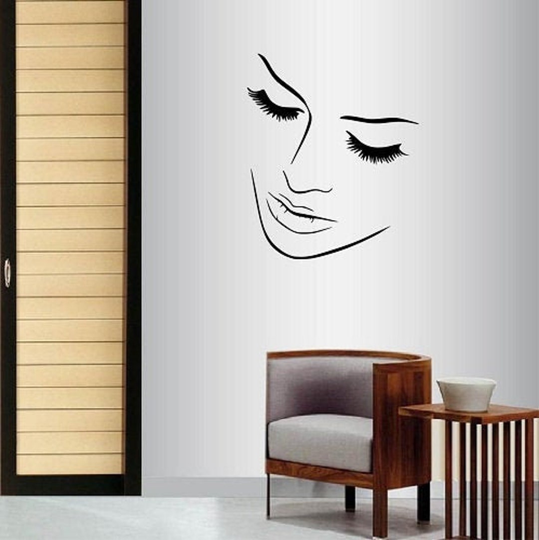 In-style Decals Wall Vinyl Decal Home Decor Art Sticker Beautiful Girl ...