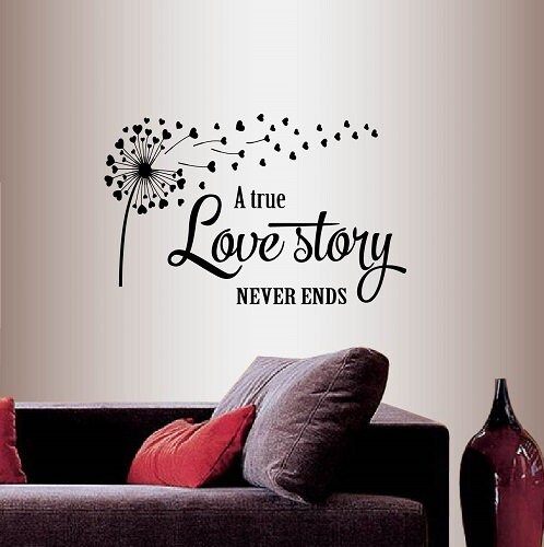 In-style Decals Wall Vinyl Decal Art Sticker A True Love Story Never ...