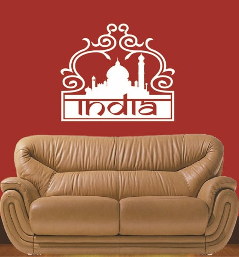 In-style Decals Wall Vinyl Decal Home Decor Art Sticker Taj Mahal India ...