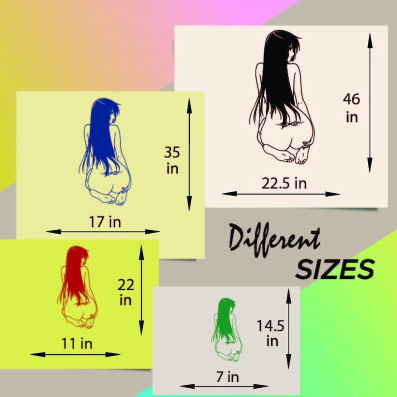 In-style Decals Wall Vinyl Decal Home Decor Art Sticker Anime - Etsy