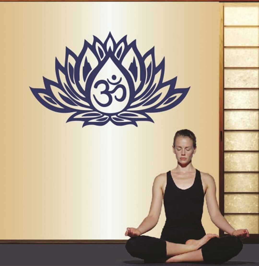 In-style Decals Wall Vinyl Decal Home Decor Art Sticker Lotus Flower ...