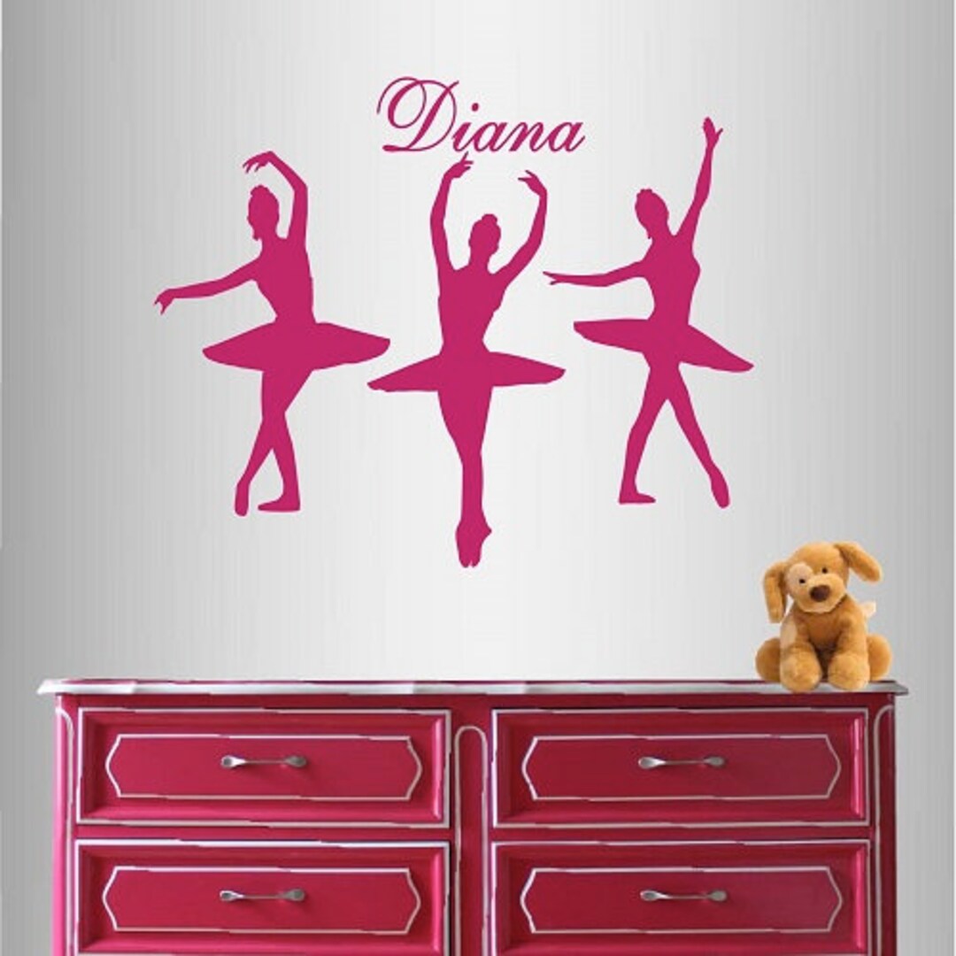 In-style Decals Wall Vinyl Decal Home Decor Art Sticker Ballerina ...