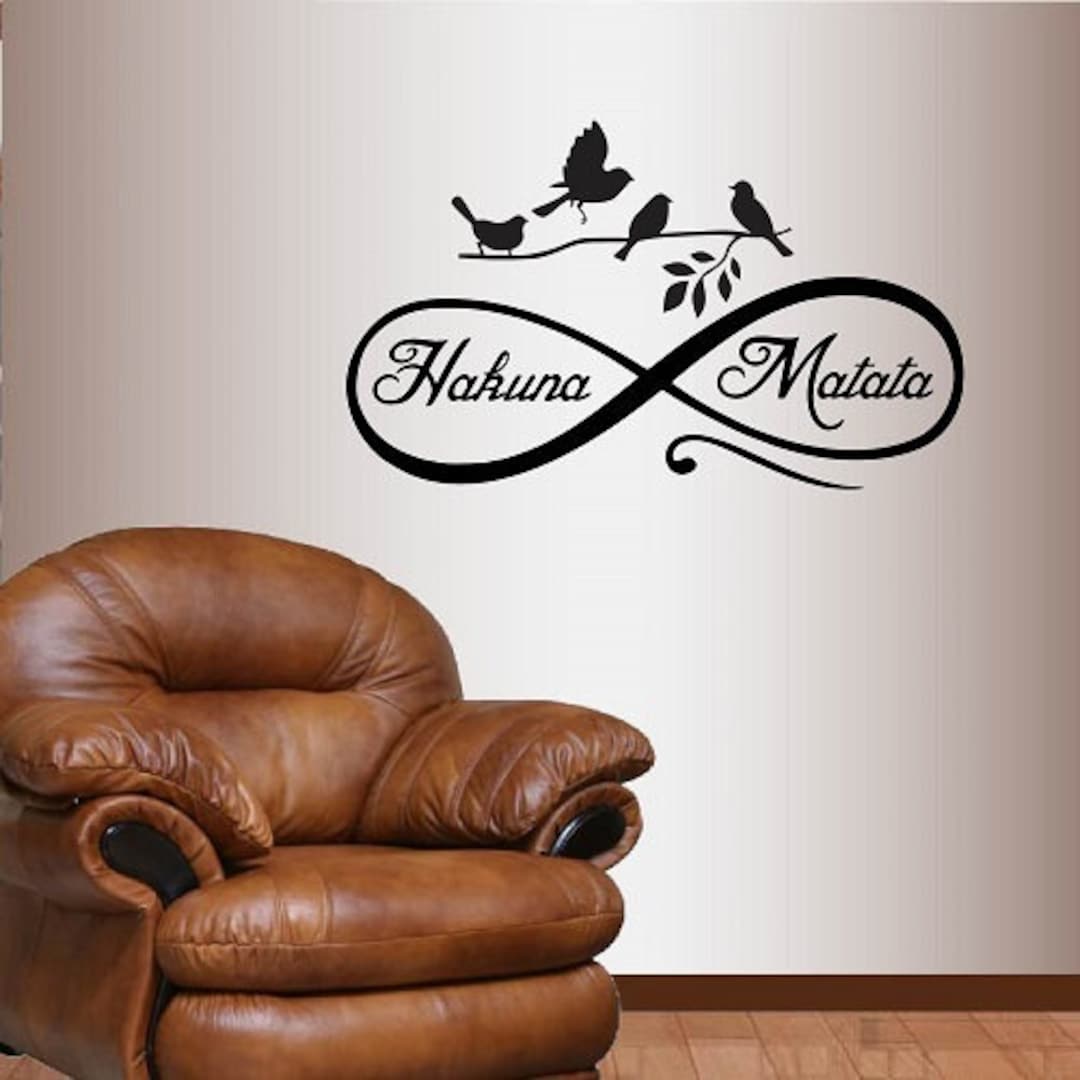 In-style Decals Wall Vinyl Decal Home Decor Art Sticker Hakuna Matata ...