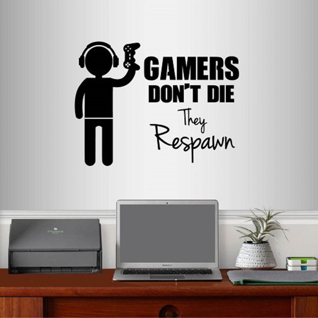 In-style Decals Wall Vinyl Decal Home Decor Art Sticker Gamers Don't ...
