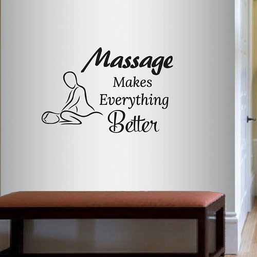 In-style Decals Wall Vinyl Decal Home Decor Art Sticker Massage Makes ...