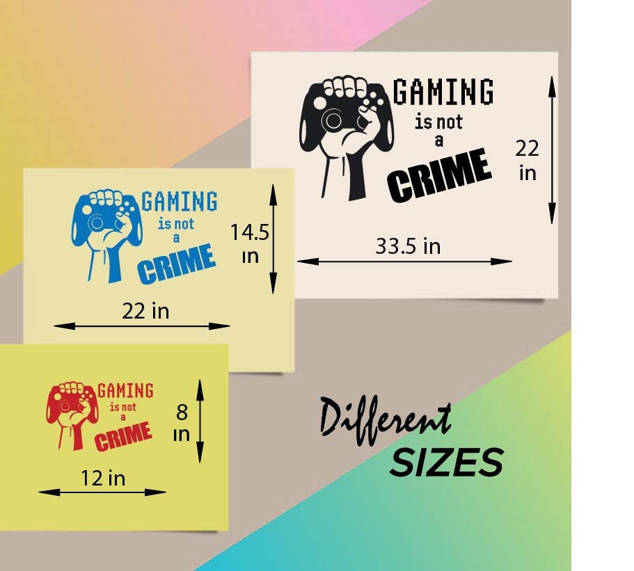 In-style Decals Wall Vinyl Decal Home Decor Art Sticker Gaming is Not a ...