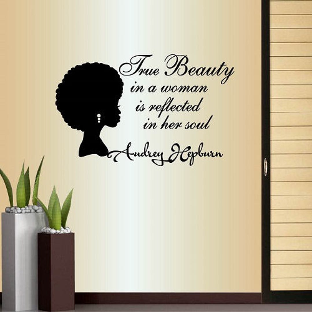 In-style Decals Wall Vinyl Decal Home Decor Art Sticker True Beauty in ...
