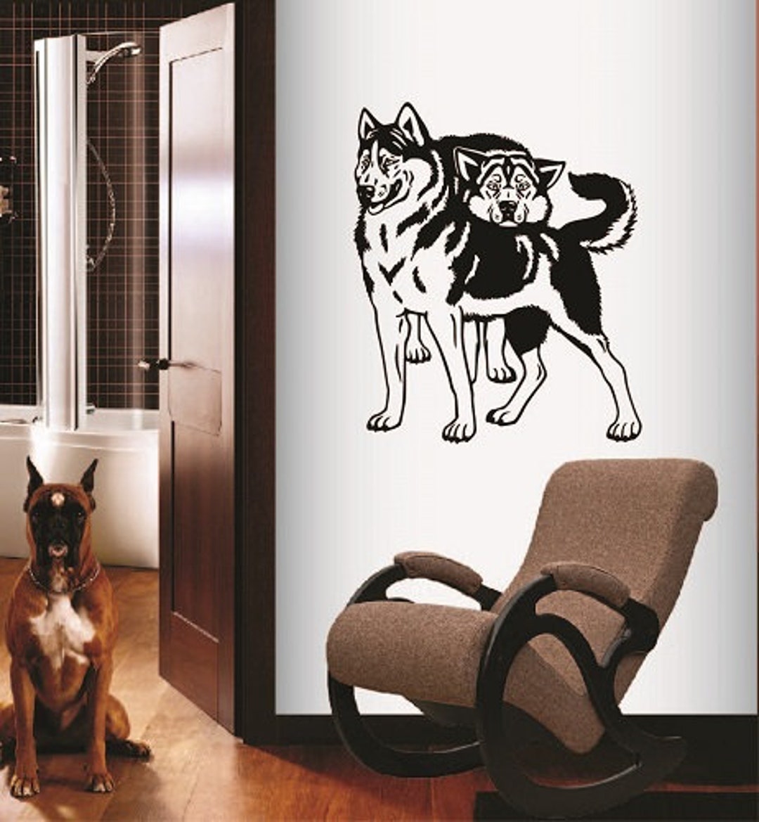 In-style Decals Wall Vinyl Decal Home Decor Art Sticker Husky Breed ...