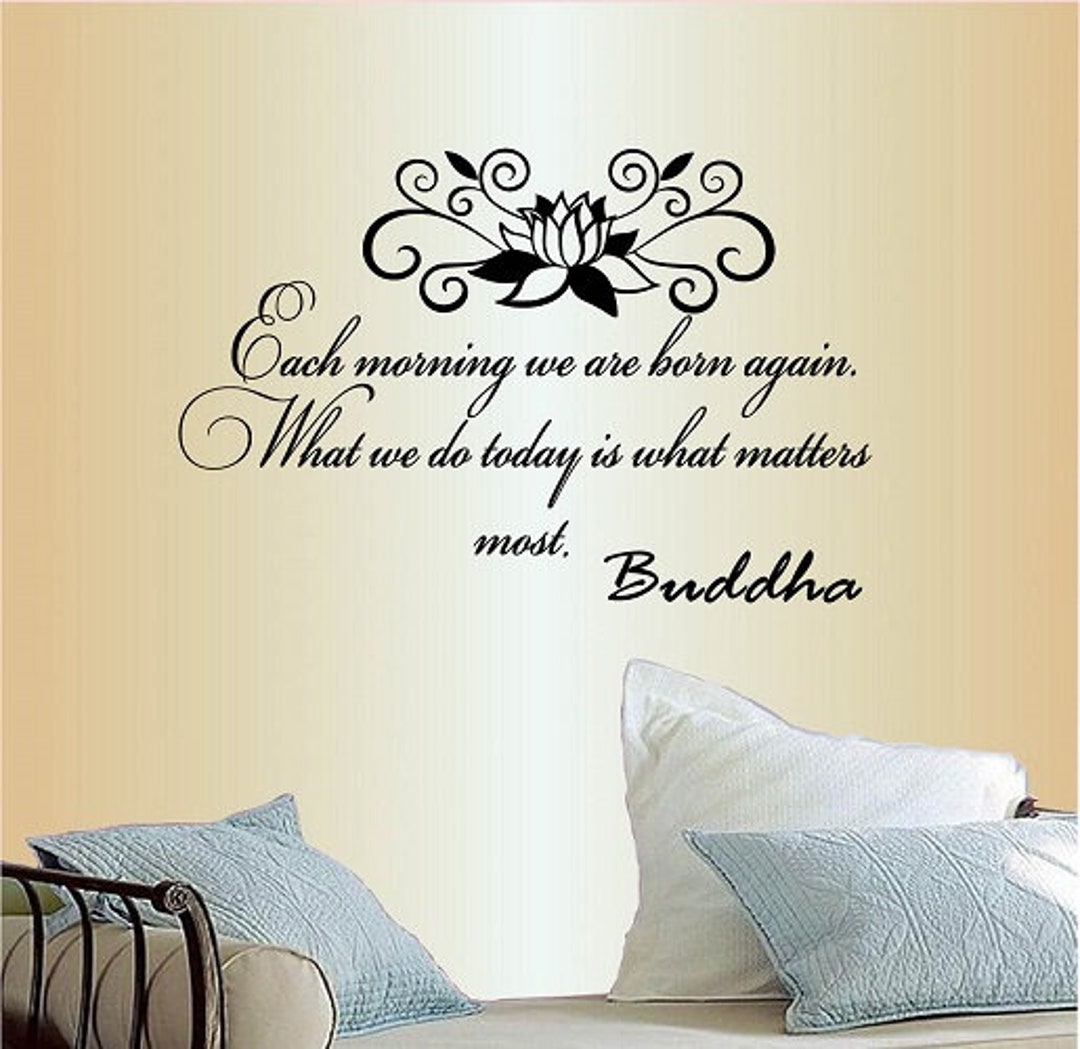 In-style Decals Wall Vinyl Decal Home Decor Art Sticker Each Morning We ...