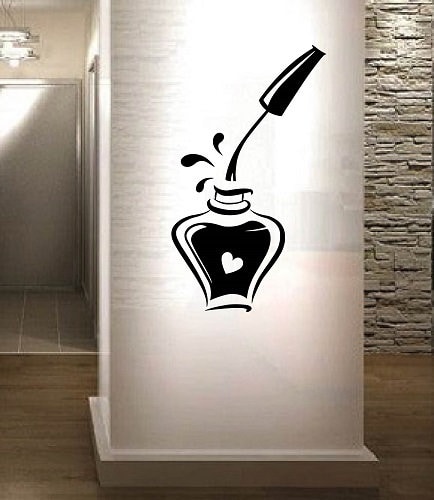 In-style Decals Wall Vinyl Decal Home Decor Art Sticker Nail Polish ...