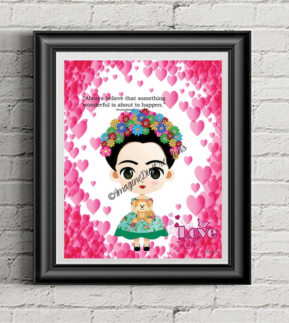 Self-Portrait with Cropped Hair 1940 by Frida Kahlo Art Print Poster 16x20