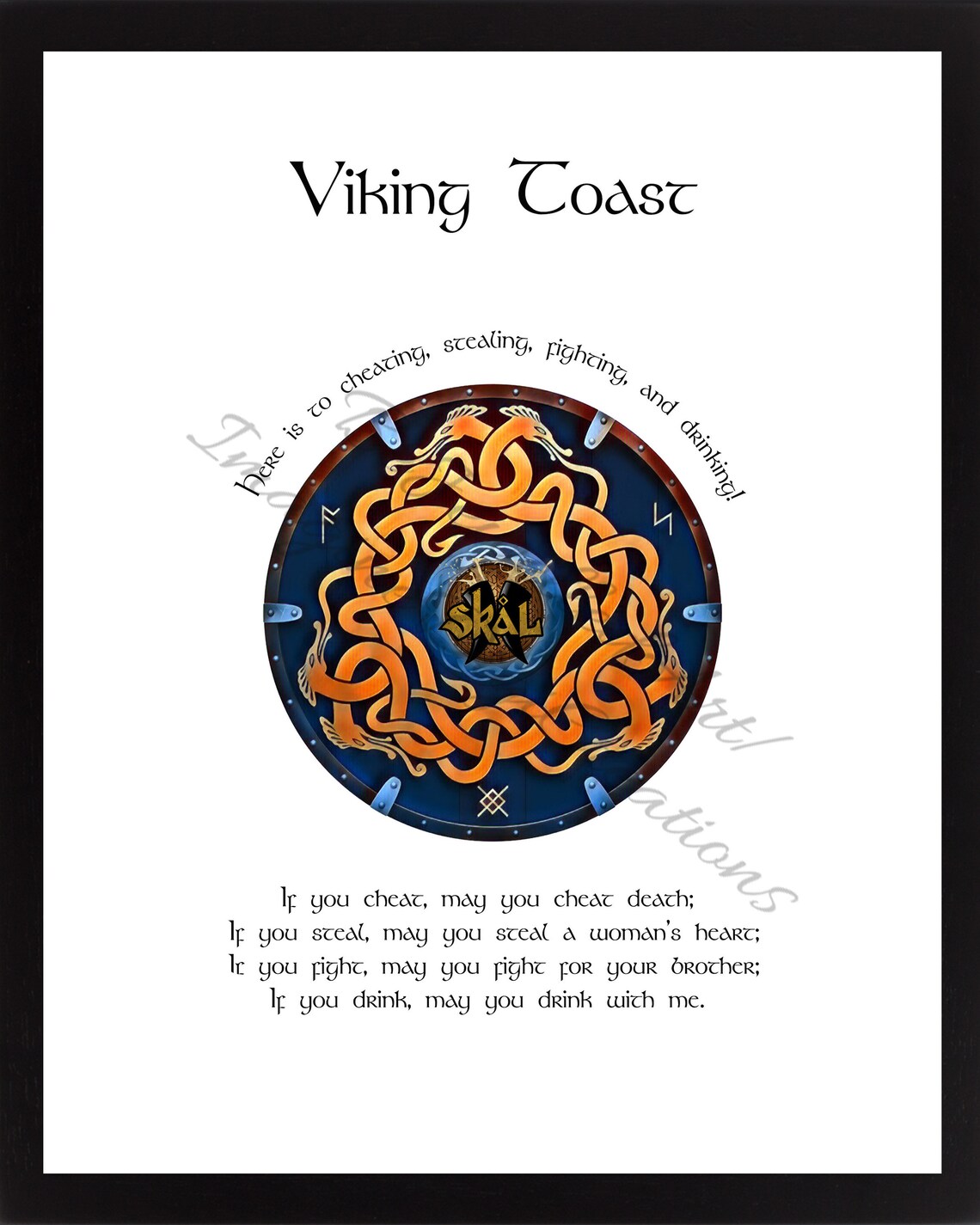 Viking wedding ceremony image