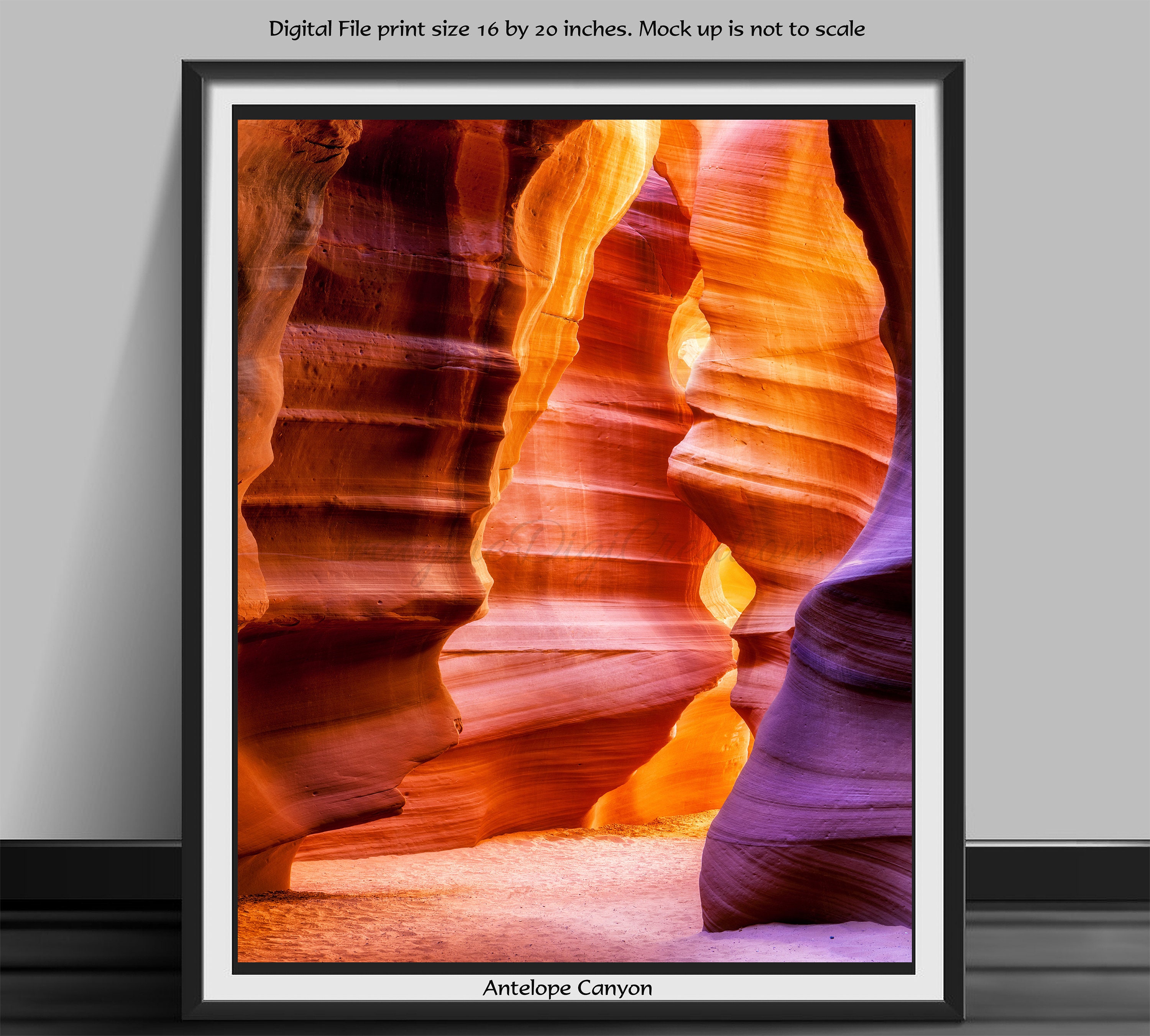Antelope Canyon Photography Prints Famous Placesantelope - Etsy