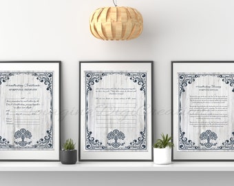 Handfasting Certificate, Wedding Certificate, Engagement, Pagan,Hand Blessing, Love, Instant Download, Printable, DIGITAL FILES, 8&quot; by 10&quot;