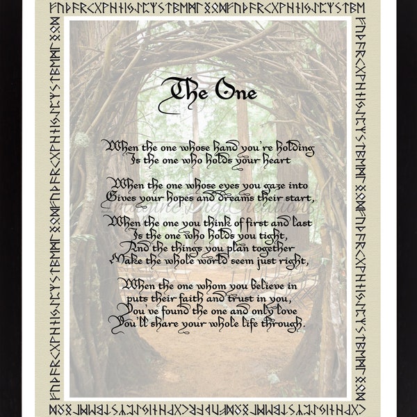 Handfasting Blessing, Handfasting, Old Norse, Wedding Gift, Engagement, Viking, Celtic, Druid, Housewarming,Love,Instant Download, Printable