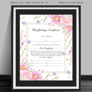 Handfasting, Wedding Blessing, Wedding Gift, Engagement, Watercolour Background, Pastels,Blessing, Love,Instant Download, Printable, Digital