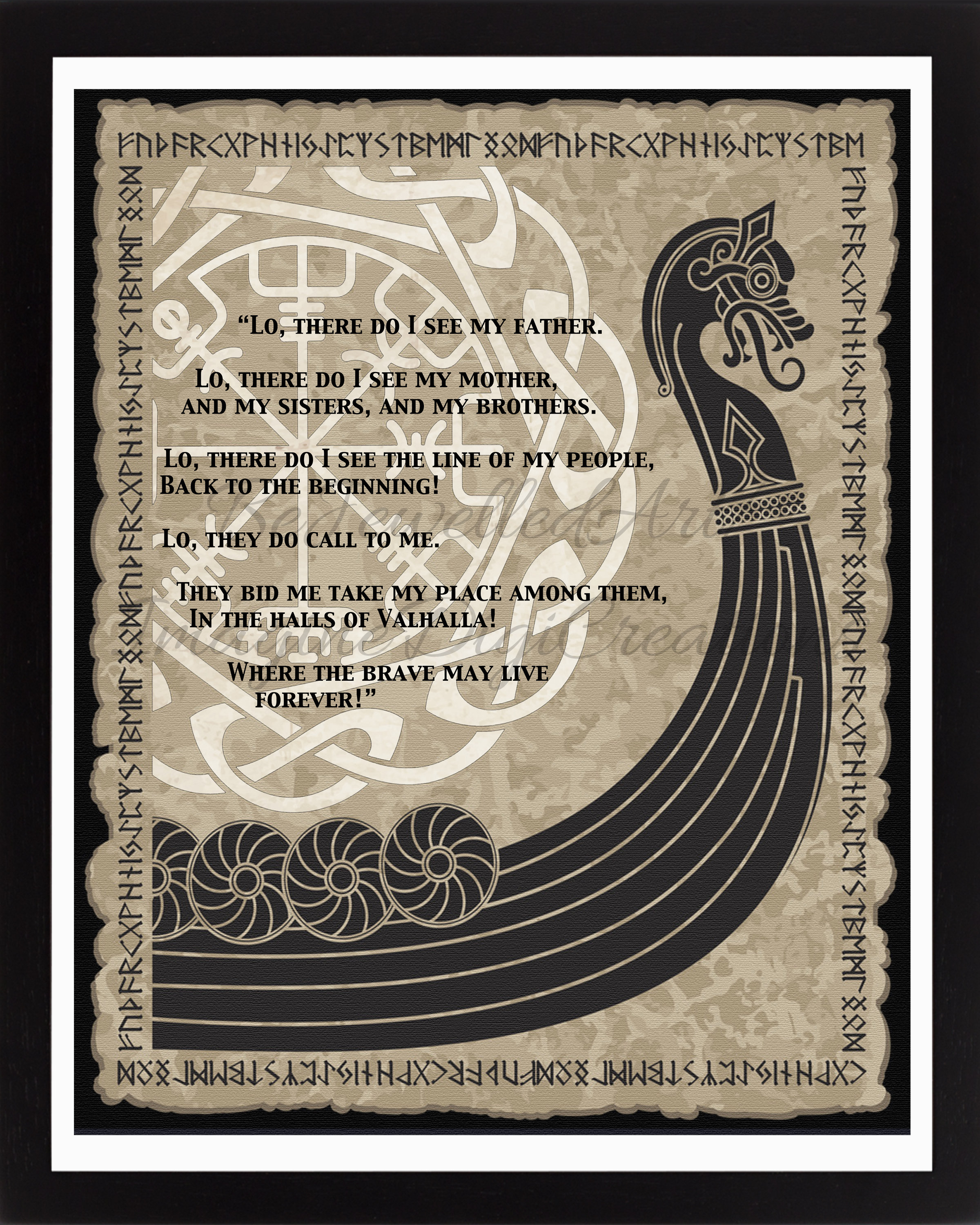 Viking Prayer Digital Prints Instant Print Vikings Etsy Ireland