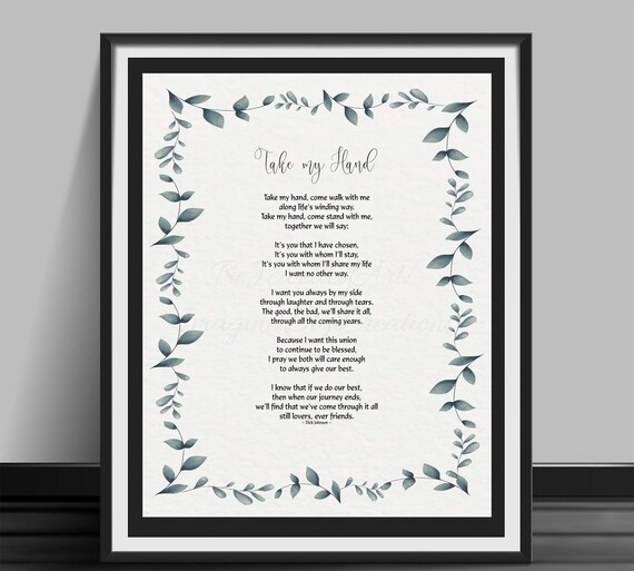 Love poems for wedding deals