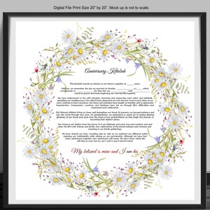 Anniversary Ketubah,Modern Ketubah,Minimalist Ketubah,Silver,Gold,Diamond Anniversary,Meaningful Gift,Custom,Wedding Vows,Digital, Printable