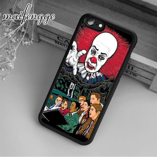 Phone Case pennywise stephen king's it Hard Cover For iPhone 6 6S Plus 7 7 Plus 5 5S 5C SE 4 4S Back Cover Shell