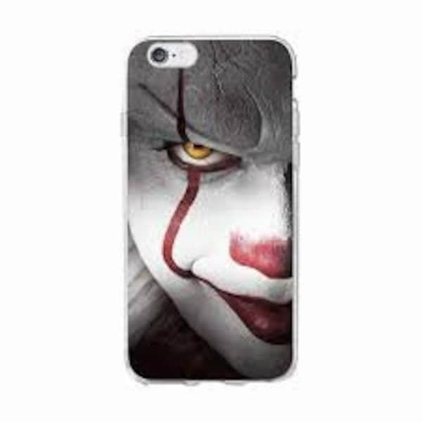 Phone Case pennywise stephen king's it Hard Cover For iPhone 6 6S Plus 7 7 Plus 5 5S 5C SE 4 4S Back Cover Shell