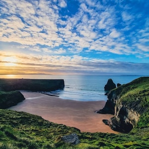 Ireland - Ballybunion - Nuns Beach January Sunset