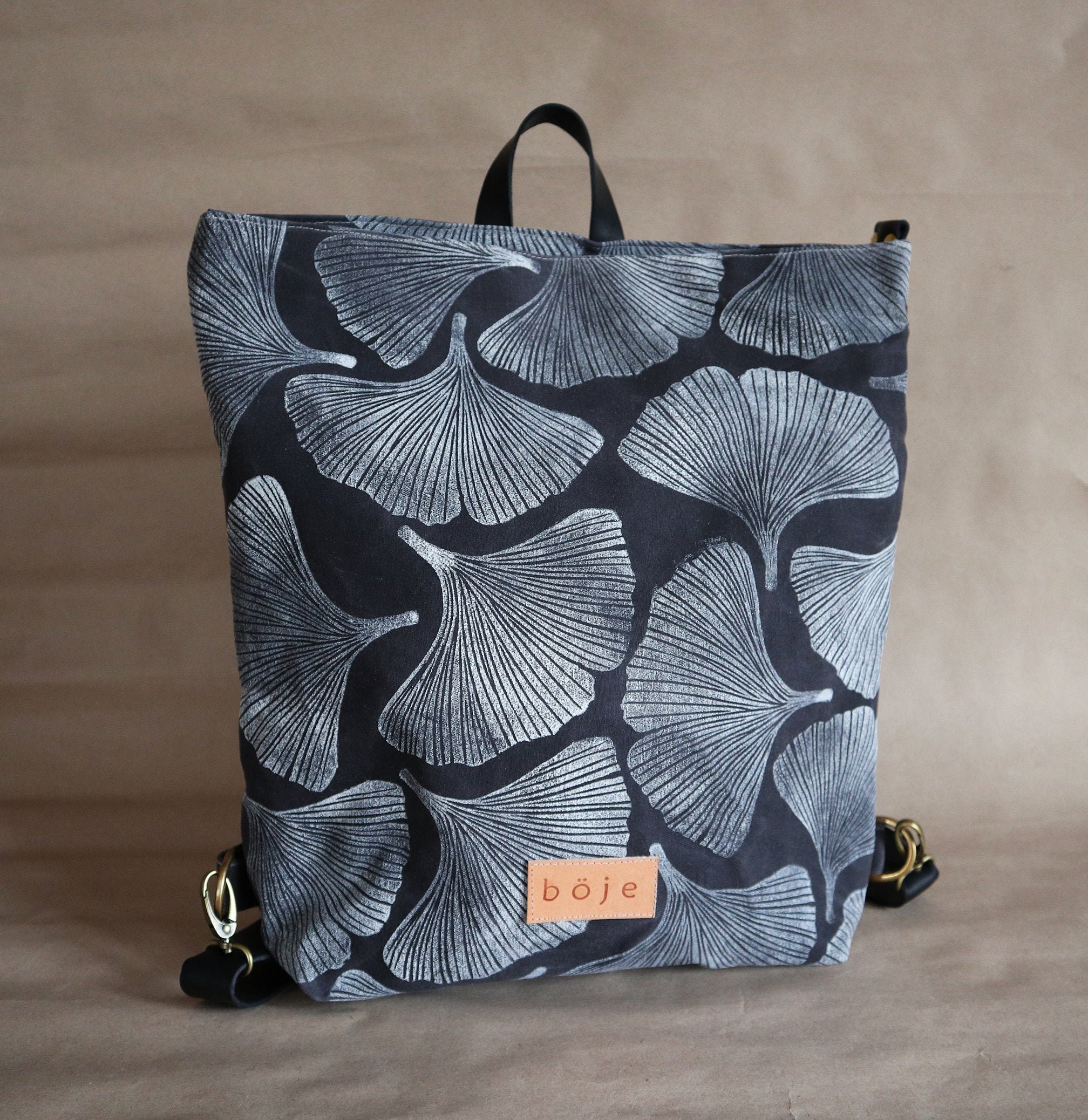 waxed canvas backpack pattern