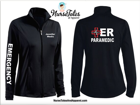 ER Paramedic Jacket Fitness Apparel Personalized Medical Apparel