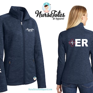 Emergency Nurse Jacket - ER Nurse - Personalized Nurse Jackets