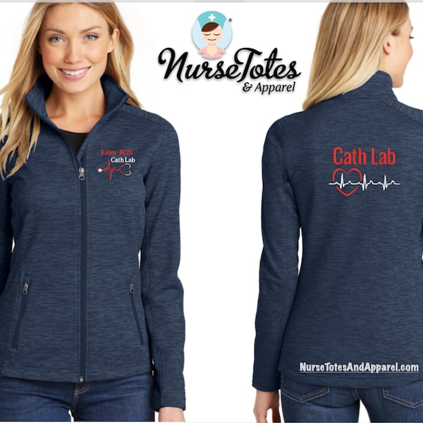 Embroidered Lab Jacket Etsy