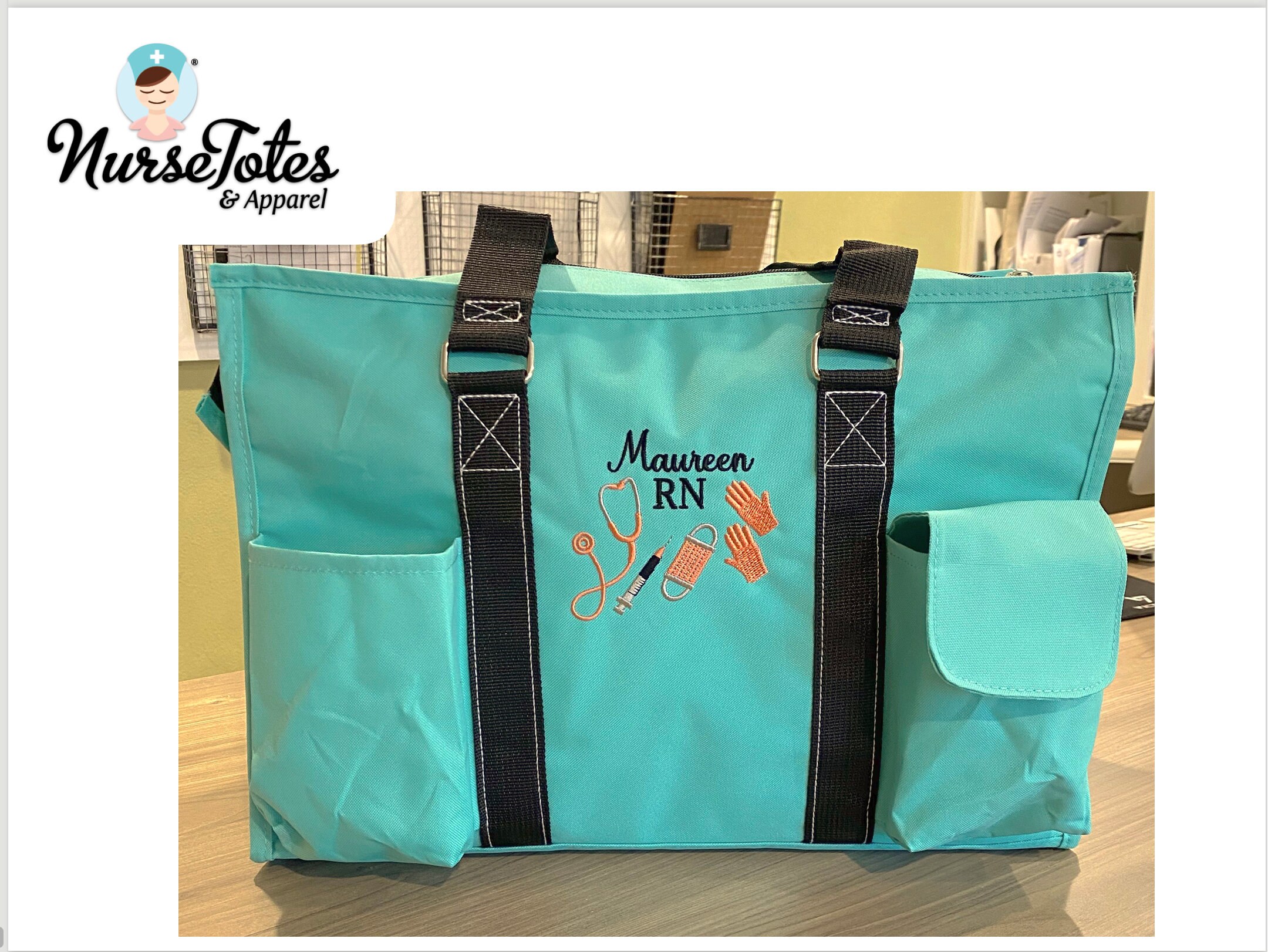 Nurse Work Tote Bags Clinical Tote Nursing Student Fun Etsy