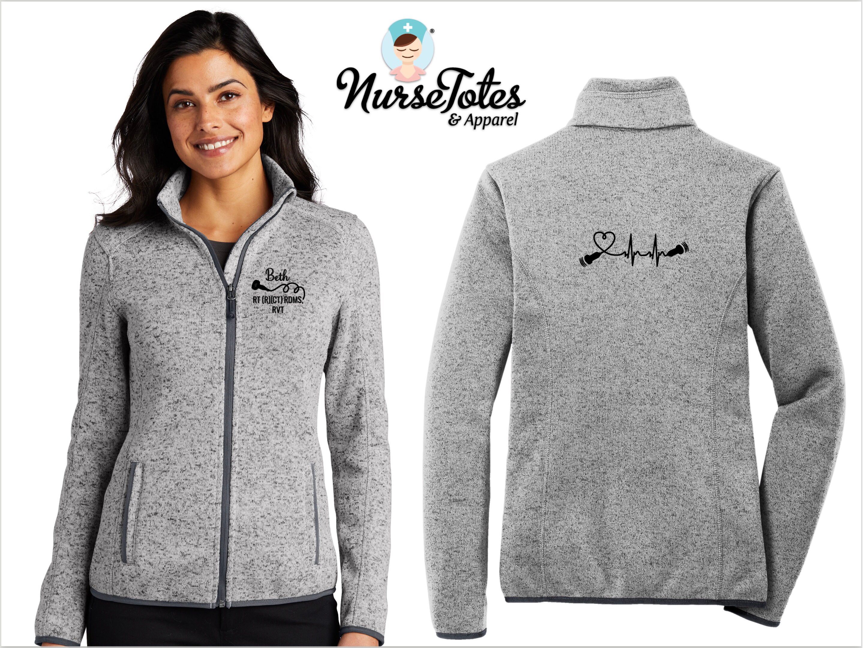 Ultrasound Jacket Sonographer Jacket Ultrasound Tech Etsy