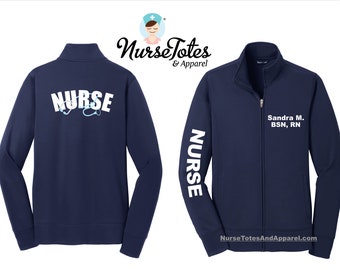 Nurse Jacket- Sport Jacket - Personalized
