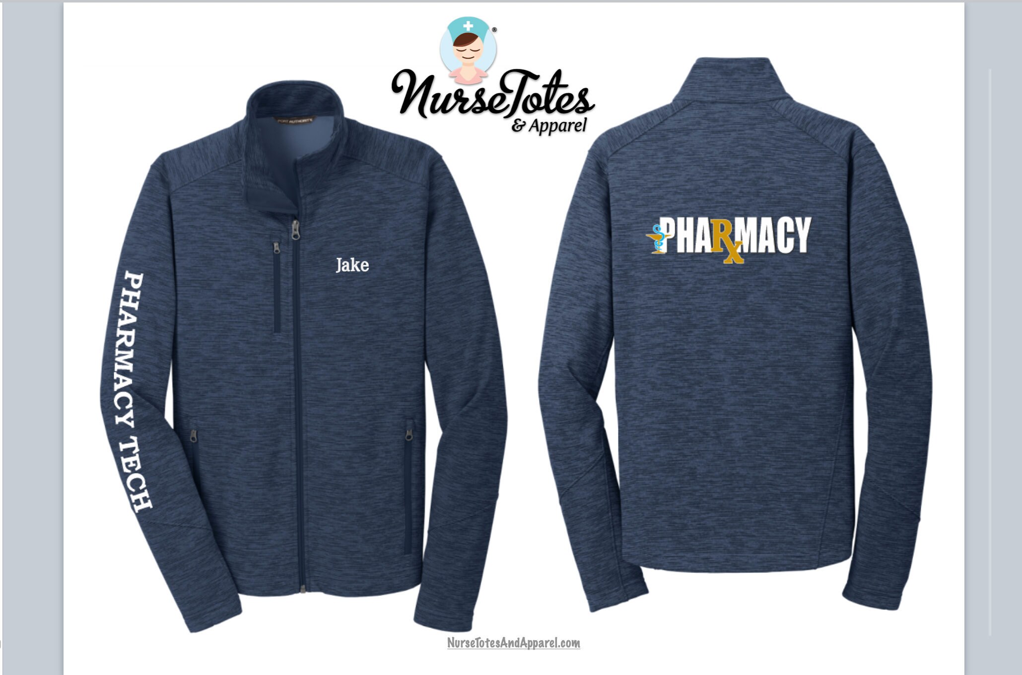 Pharmacy Tech Jacket Pharmacy Men's Pharmacy Coat Etsy