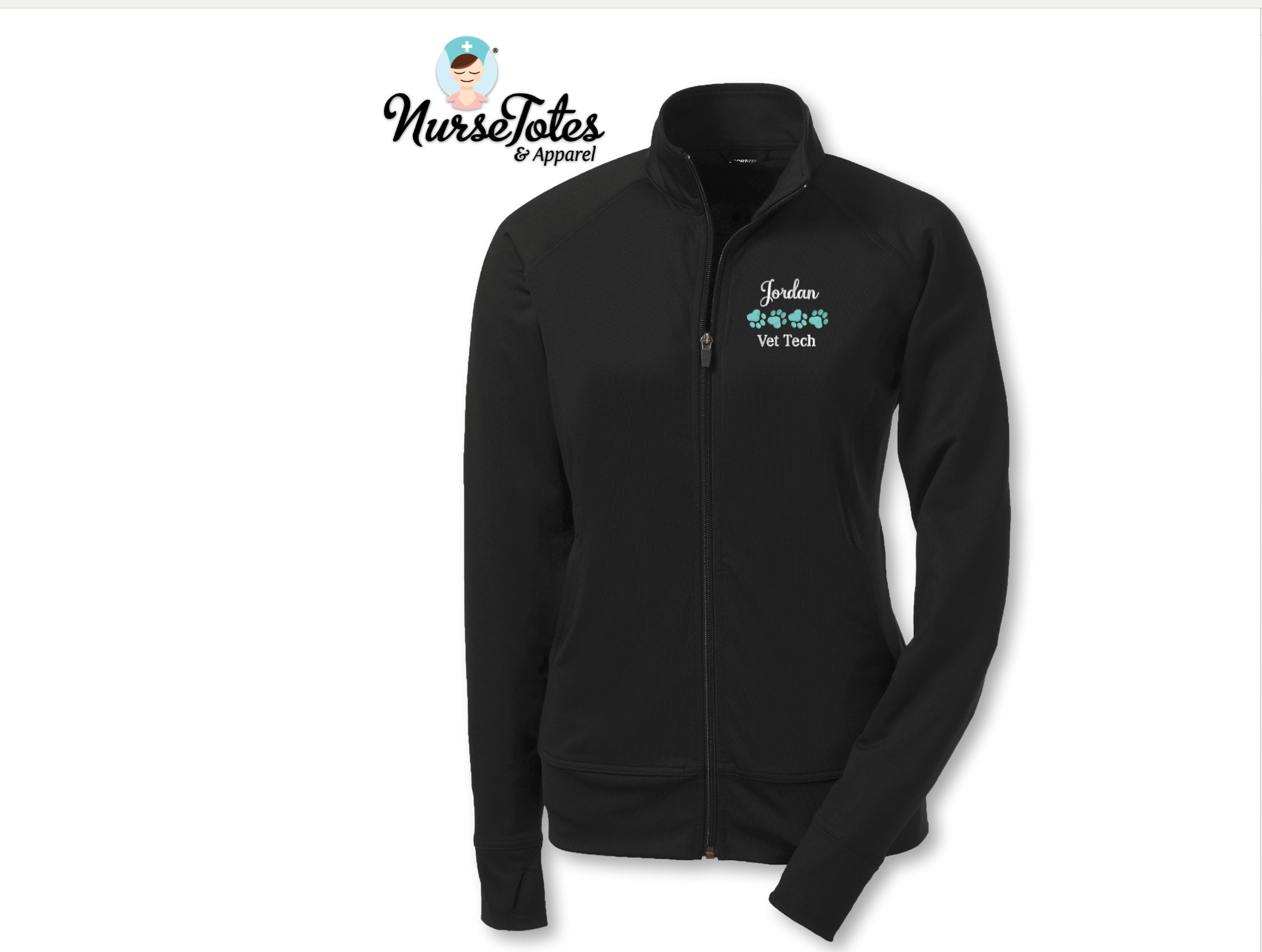 Vet Tech Jacket Etsy