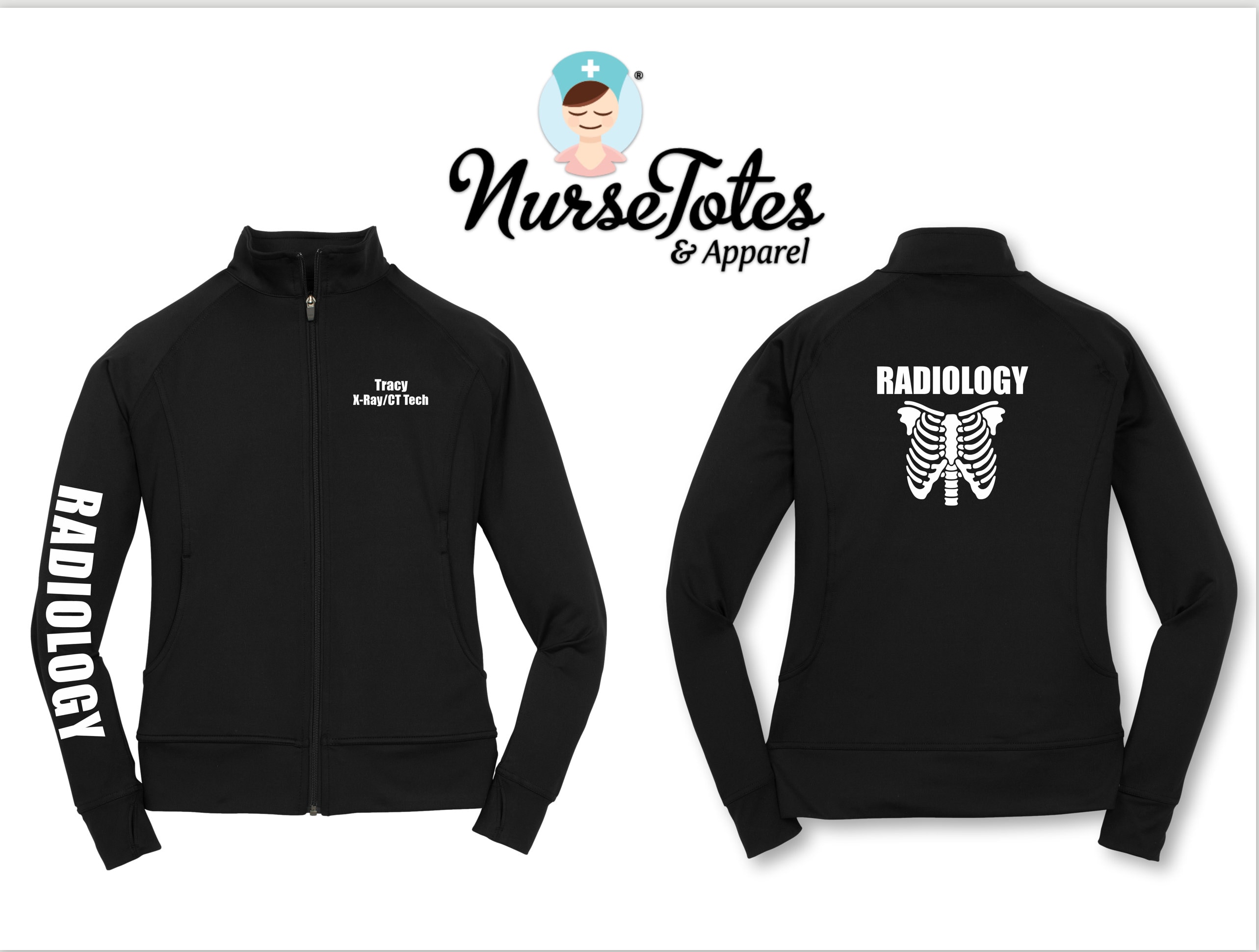 Radiology Jacket Xray CT Scan Radiology Tech Jacket Etsy