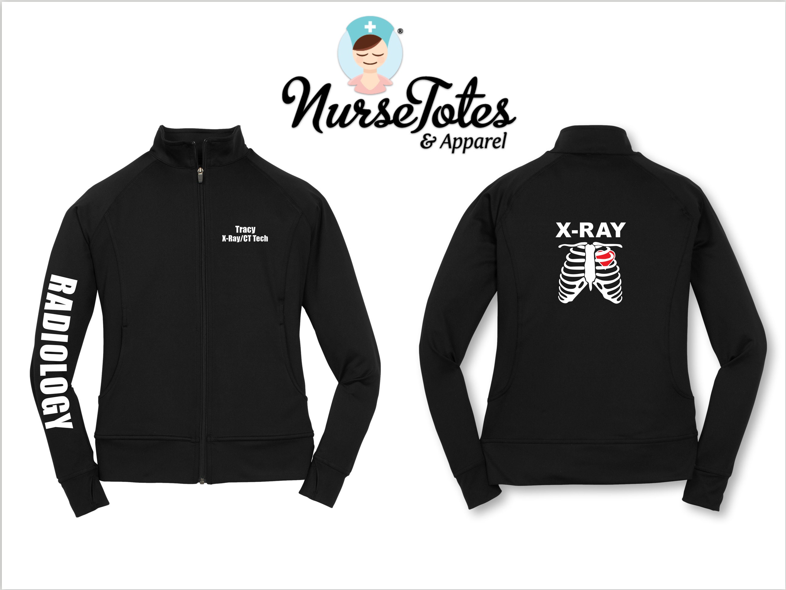 Radiology Jacket Xray CT Scan Radiology Tech Jacket Etsy