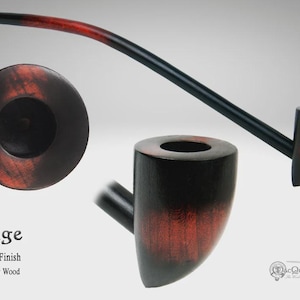 MacQueen Premium Wood Mage Wizard Churchwarden Pipe