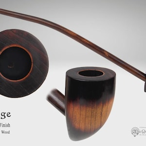 MacQueen Premium Wood Forged in Fire Mage Churchwarden Pipe