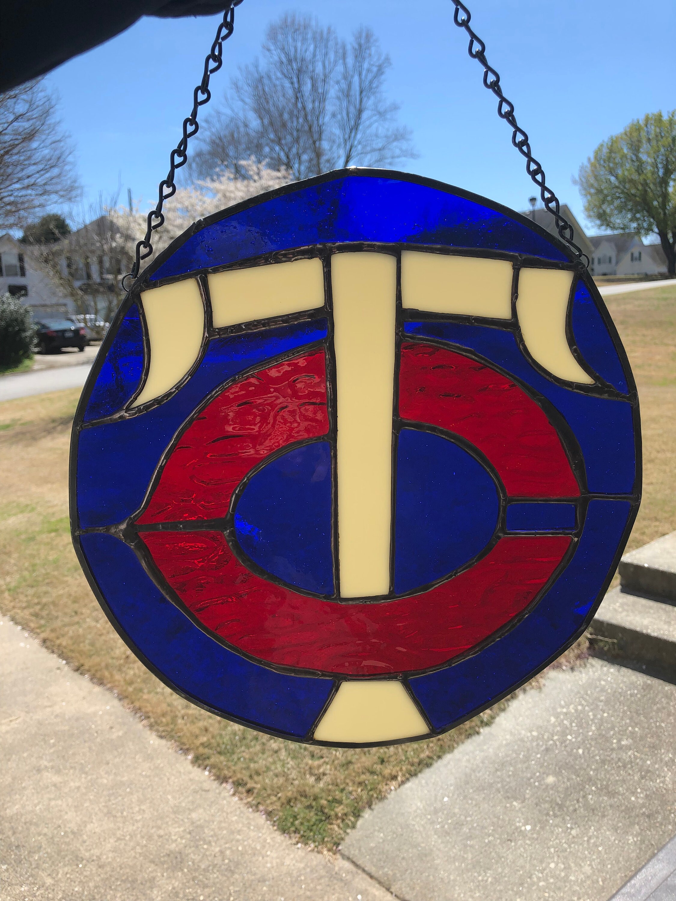 Sports Team Logos in Stained Glass Etsy