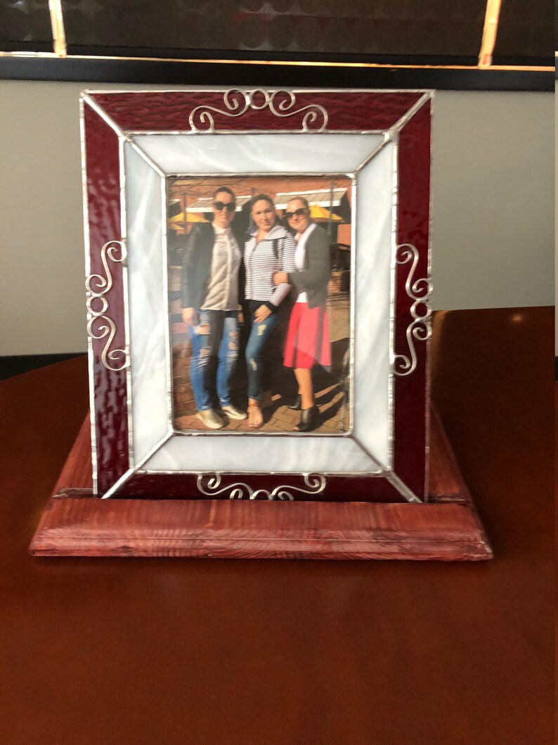 Stained Glass Picture Frames for 5 X 7 Inch Photos Etsy