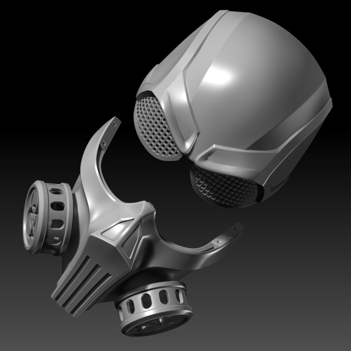 Custom Airsoft dj Mask 3D Printable Model Etsy UK