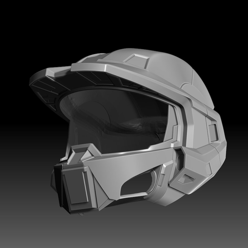 Halo Infinite Master Chief Helmet 3D Model