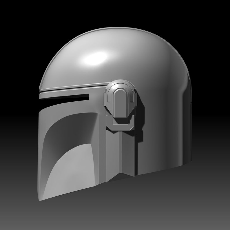 Mandalorian Helmet 3D Printable Model Etsy