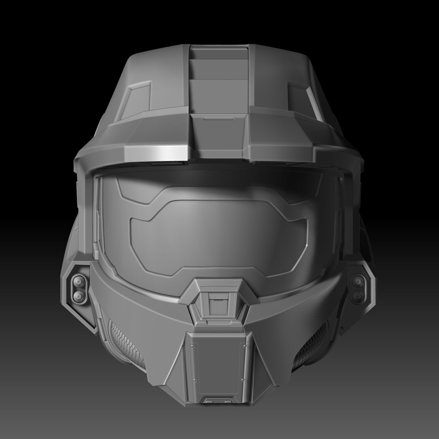 Master Chief Helmet Halo Infinite modelo imprimible 3D Etsy