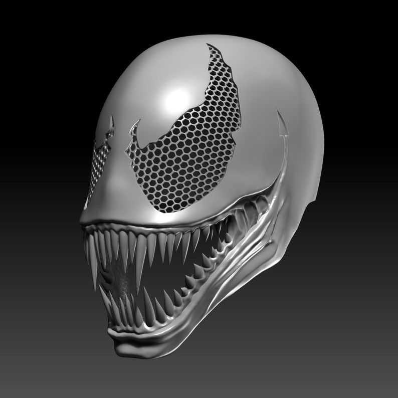 Venom Mask V2 3D printable model | Etsy
